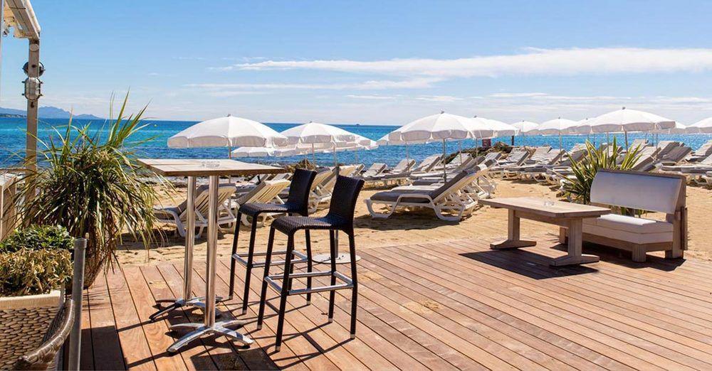 Hotel La Plage Sainte-Maxime Buitenkant foto