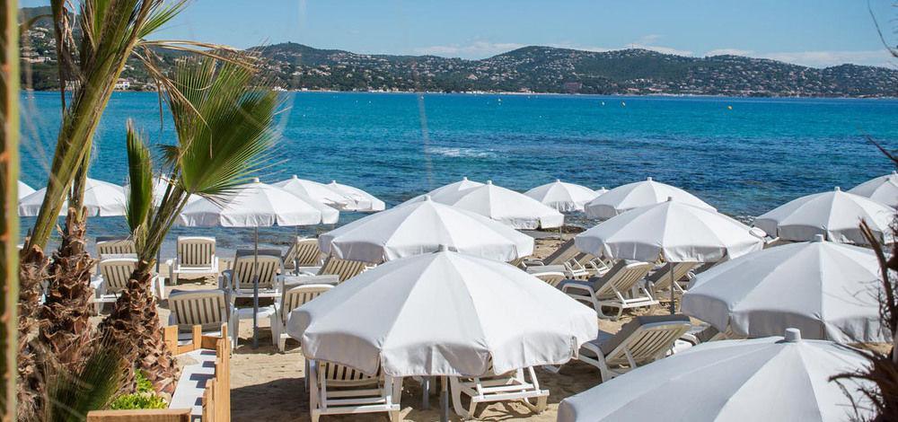 Hotel La Plage Sainte-Maxime Buitenkant foto