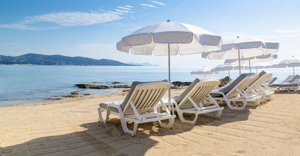 Hotel La Plage Sainte-Maxime Buitenkant foto